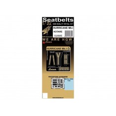 1/32 Hawker Hurricane Mk.I Seatbelts for Kotare kit
