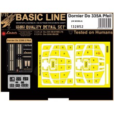1/32 Do335A Pfeil Seatbelts and Masks for HK Models [Basic Line]
