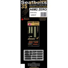1/35 A6M2 ZERO Textile Seatbelts for Border Model (laser)