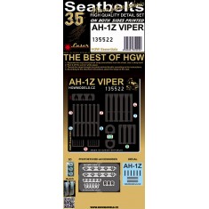 1/35 AH-1Z VIPER Seatbelts and Buckles