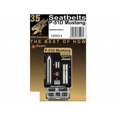 1/35 P-51D Mustang Seatbelts for Border kit