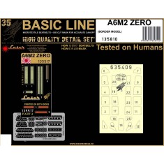 1/35 A6M2 Zero Seatbelts and Masks for Border Model [Basic Line]