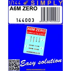 1/144 A6M Zero Seatbelts [''Simply'' Edition]