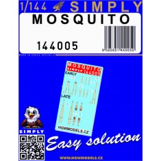 1/144 MOSQUITO Seatbelts [Simply Edition]