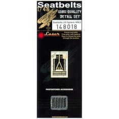 1/48 WWII US Fighters Seatbelts (Laser Cut)