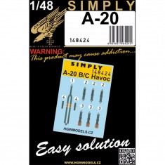 1/48 A-20 Seatbelts [''Simply'' Edition]