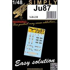 1/48 Ju87 STUKA Seatbelts [''Simply'' Edition]