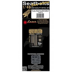 1/48 Focke Wulf Fw190 Early Pre-cut (laser) Seatbelts
