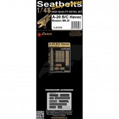1/48 A-20 Havoc Seatbelts (pre-cut/laser)