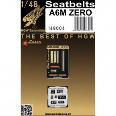 1/48 A6M Zero Pre-Cut (Laser) Textile Seatbelts