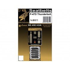 1/48 P-47D Thunderbolt Seatbelts