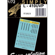1/72 L-410UVP Turbolet Seatbelts [Simply Edition]