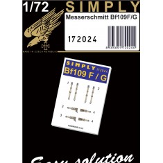 1/72 Messerschmitt Bf109F/G Seatbelts [Simply Edition]