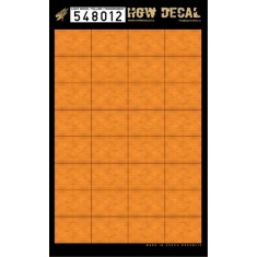 1/48 Yellow Tone Light Wood Grain Transparent Decals (32pcs, A4 Sheet)  