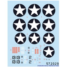 1/72 F4F-4 Widcat Aces Over Quadalcanal Wood Grain & Lozenge Decals