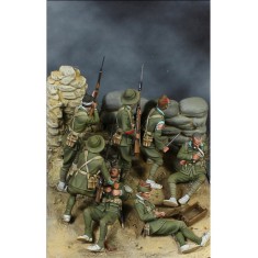 54mm Dar Hamed 1921, Spanish Foreign Legion, Rif War (7 resin & metal figures)