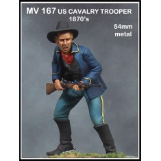 54mm US Cavalry 1870s #1 (metal figure)