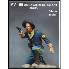54mm US Cavalry 1870s #3 (metal figure)