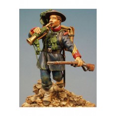 54mm Scale Bersaglieri w/Trumpeter, Porta Pia 1870