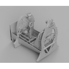 1/24 Spitfire Mk.I Early Cockpit Set (No Seat Armour Plate) for Airfix Kits (1970 tooling)