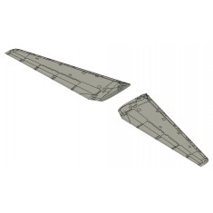 1/72 F-111 Swept Wings for Hasegawa Kits (long wing)