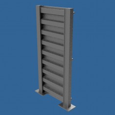 1/72 Airfield Revetment End Section