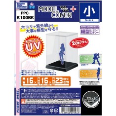 Modelcover Plus Small Black Display Case (Internal 150x150x190mm)