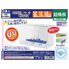 Modelcover Plus Super Long Clear Display Case (Internal 440x150x250mm)