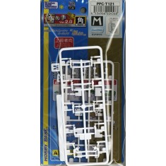 Movable Mecha Hands (Medium, Pure White)