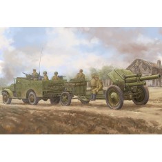 1/35 M3A1 (late version) Tow 122mm Howitzer M-30