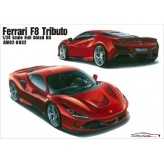 1/24 Ferrari F8 Tributo Full Detail Kit