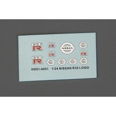 1/24 Nissan R35 Metal Logo