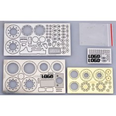 1/12 Honda CB400 Super Four Detail-up set for Aoshima 042152 kit (PE+Metal parts)
