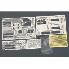 1/24 Lancia 037 Rally Detail-up Set for Hasegawa (PE+Resin+Metal parts)