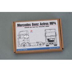 1/24 Mercedes Benz Actros GigaSpace Detail-up Set for Italeri kit #3905 (PE+Metal Logo)