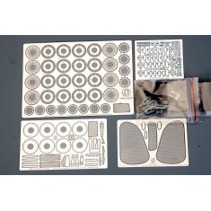 1/24 Porsche Carrera GT Detail-up Set for Tamiya kit #24275