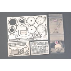 1/12 Yamaha XV1600 Roadstar Custom Detail Set for Tamiya kit #14135