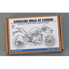 1/12 Kawasaki NINJA H2 Carbon Detail-up Set for Tamiya kit #14136
