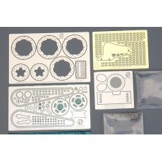 1/12 Suzuki GSX-R750(H) GR71G Black/Gold Colour Detail Set for Hasegawa kit #21749