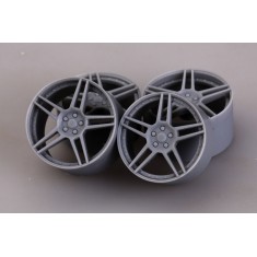 1/24 Novitec Rosso Wheels set # 2 for Ferrari F12 Berlinetta kit (4 Wheels & Air Valves)