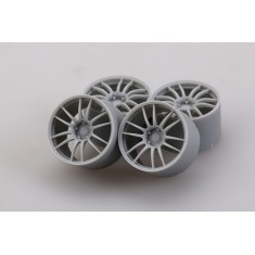 1/24 18inch Enkei GTC01 Wheels set (4 Wheel Rims)
