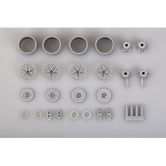 1/24 BMW M3 DTM Brake Systems & Wheels for Revell #07178/#07082 kit (Resin+PE)