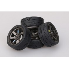 1/18 18inch Bridgestone RE11S Tyres (255/40R18) (4 Rubber Tyres)