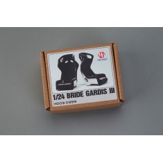 1/24 Bride Gardis III Racing Seats (Resin+PE+Decals) (2 Seats)