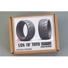 1/24 18' Toyo R888R (245/40 R18) Tyres