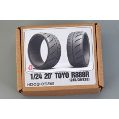 1/24 20' Toyo R888R (245/30 R20) Tyres