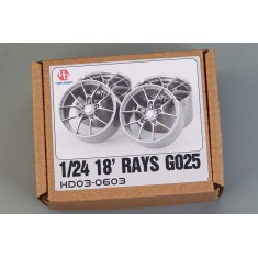 1/24 18' Rays G025 Wheels
