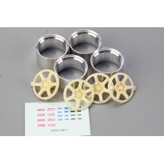 1/24 16' Rays TE37-V Wheels for Tamiya 240Z