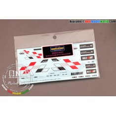 1/18 Mitsubishi Lancer EVO X Ralliart Logo Decals