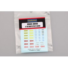 1/18 Rays TE37 Logo Decals